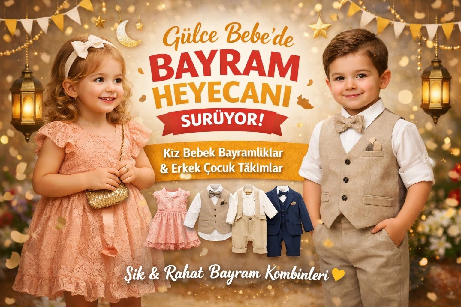 🌙 Gülce Bebe’de Bayram Heyecanı Sürüyor