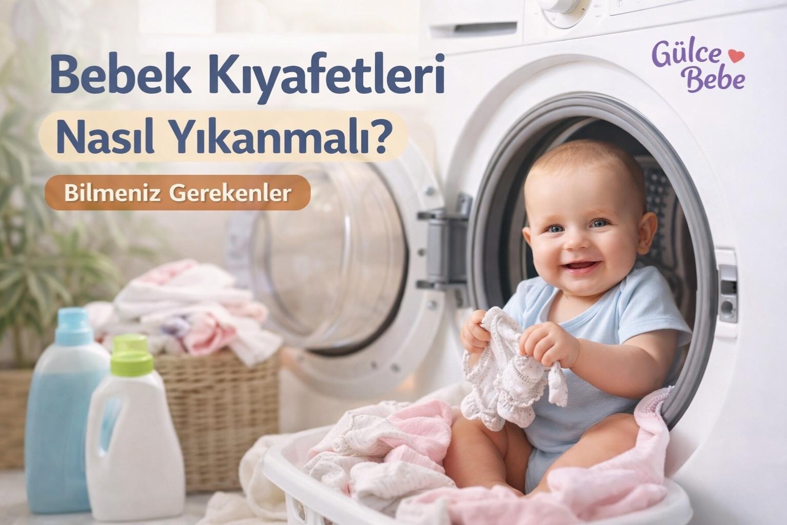 Bebek Kıyafetleri Nasıl Yıkanmalı?