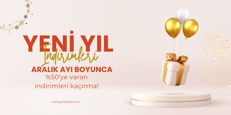 🎉 Aralık Ayı Boyunca Yıl Sonu İndirimleri! Bebek ve Çocuk Giyimde Büyük Fırsatlar Başladı