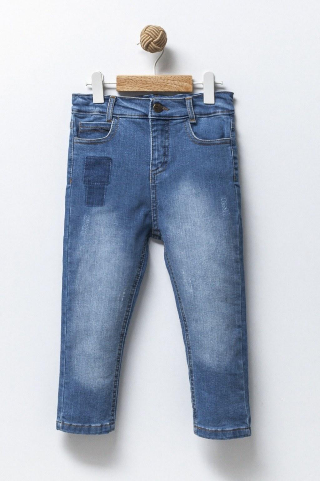 Erkek Çocuk Denim 2-7 Yaş Mavi Pantolon
