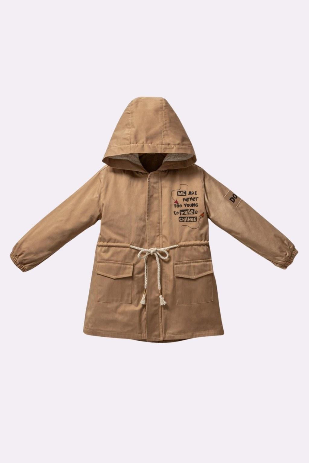 Erkek Çocuk 5-8 Yaş İçi Kürklü Mont