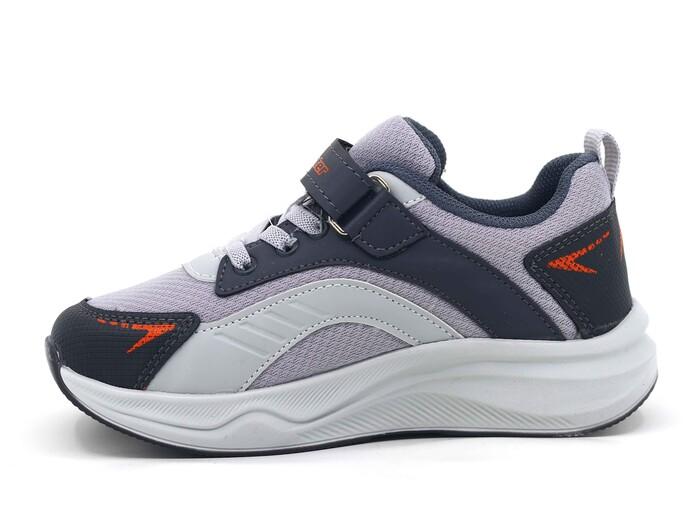 Erkek Çocuk Cırtlı Anorak Spor Ayakkabı Turuncu