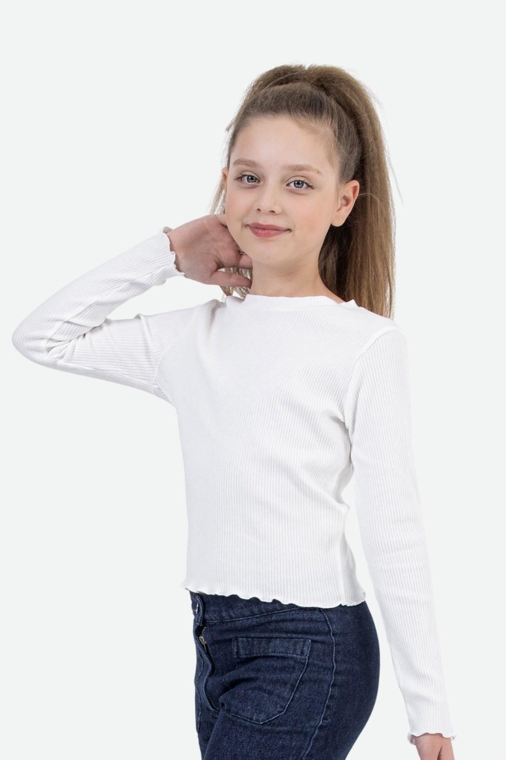 Kız Çocuk 4-9 Yaş Ekru Bady