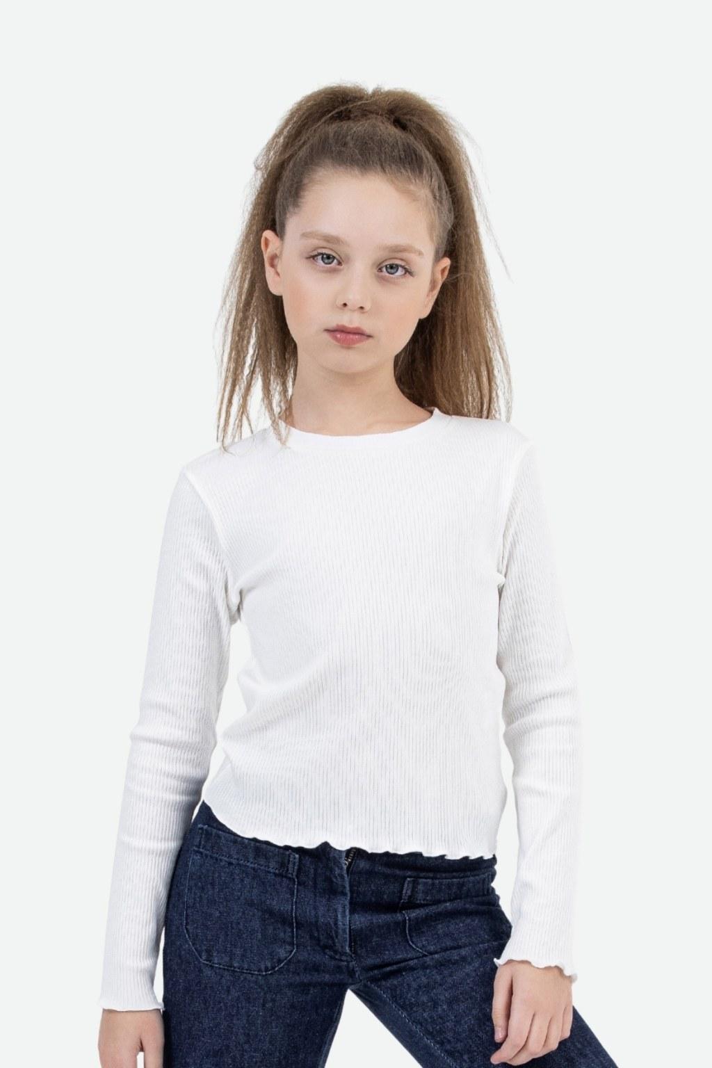 Kız Çocuk 4-9 Yaş Ekru Bady