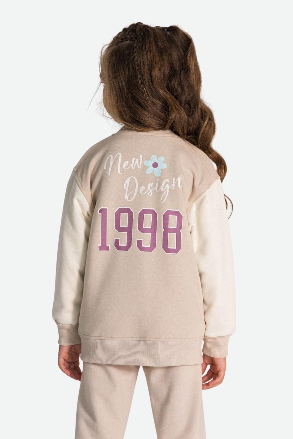 Kız Çocuk 3-8 Yaş Bej Kolej Hırka