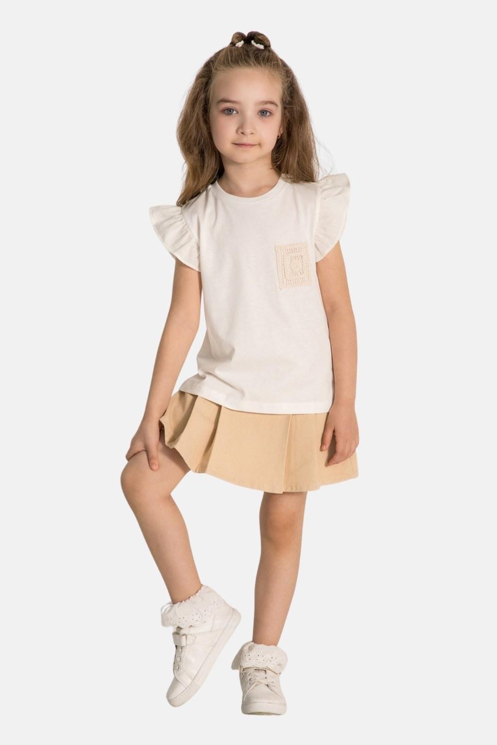 Kız Çocuk Etekli 4-9 Yaş Alt Üst Takım