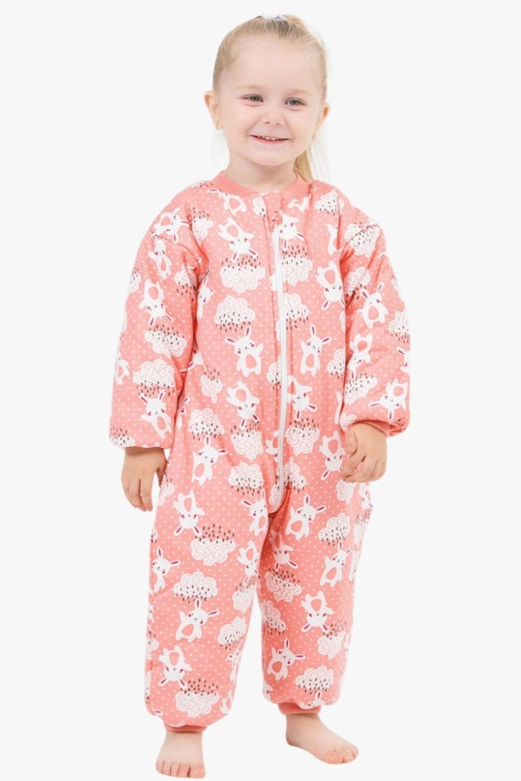 Kız Bebek 1-4 Yaş 2.5 Tog Uyku Tulumu Pembe