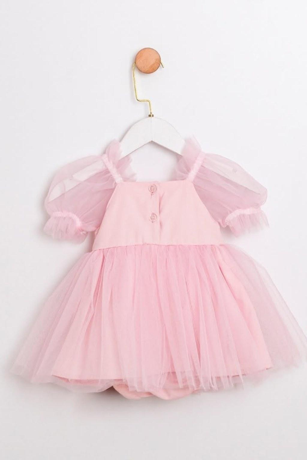 Kız Bebek 3-18 Ay Parıltılı Elbise