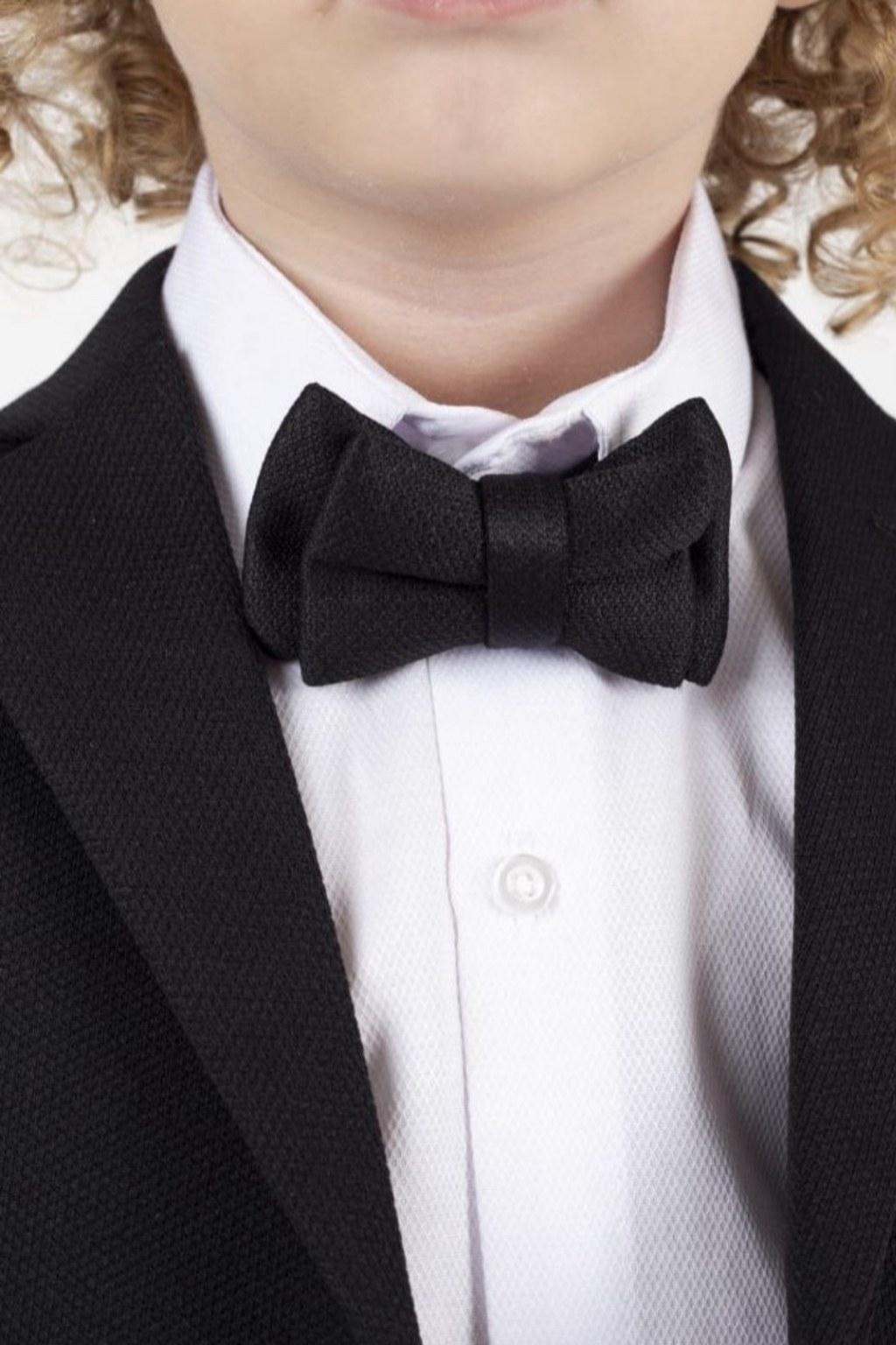 Erkek Çocuk 3-7 Yaş Gömlekli Spor Takım Siyah