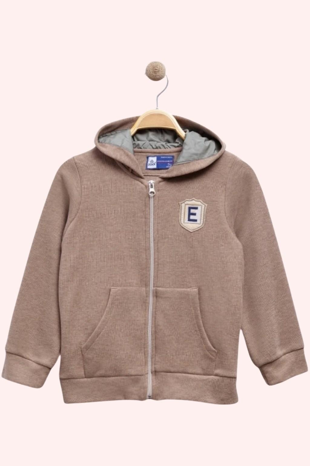 Erkek Çocuk Kapüşonlu Fermuarlı Sweatshirt – 9-12 Yaş