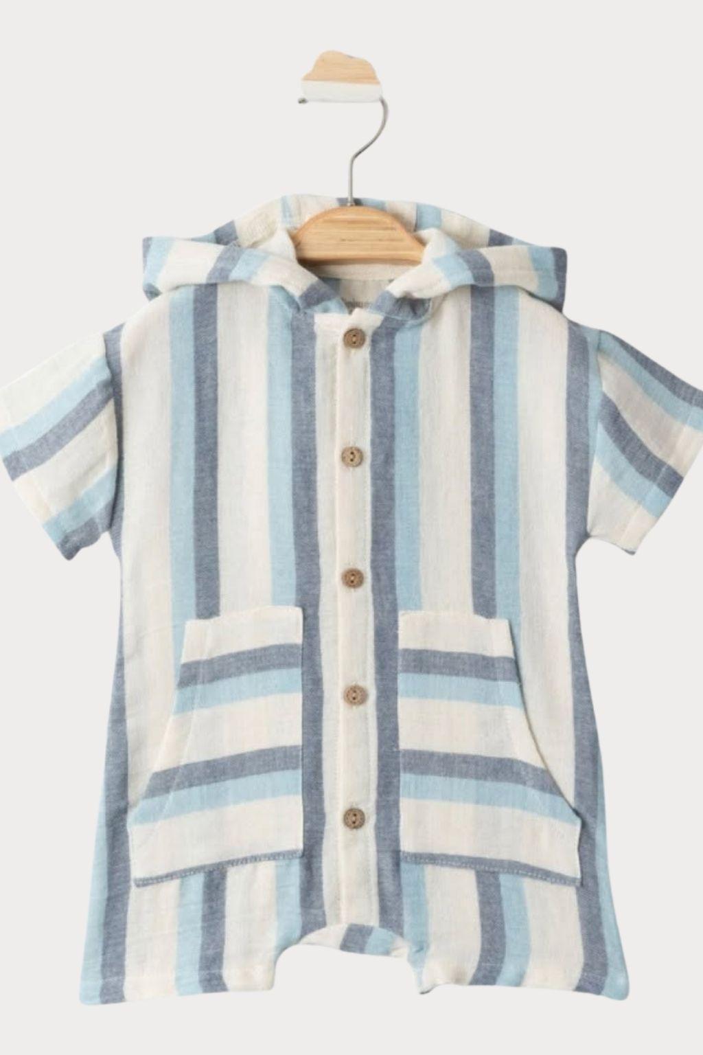 Erkek Bebek 0-18 Ay Kısa Kollu Tulum