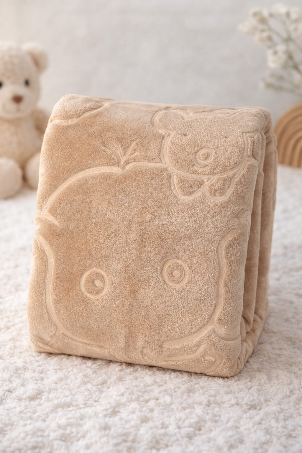 100x120 CM Kabartma Bebek Battaniye