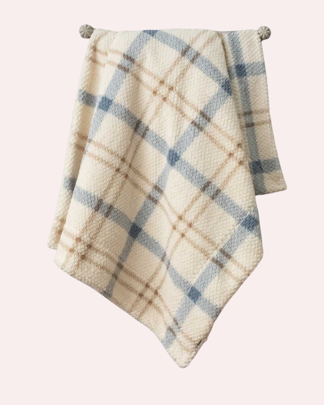 Ekose Desenli Bebek Battaniye