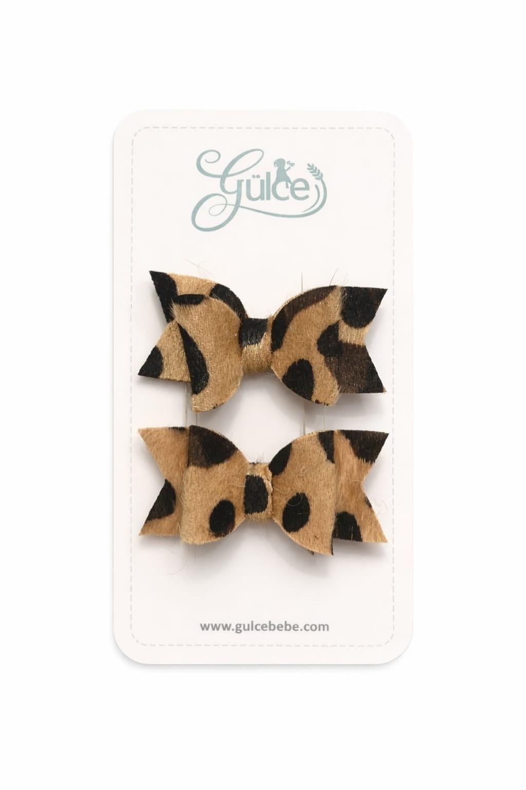 Leopar Desen İkili Toka Seti (2’li)