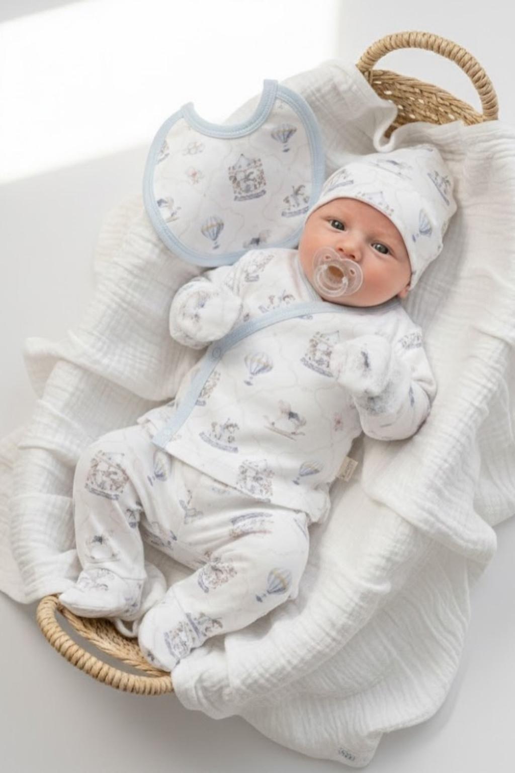 Desenli Yenidoğan 5’li Hastane Çıkış Seti