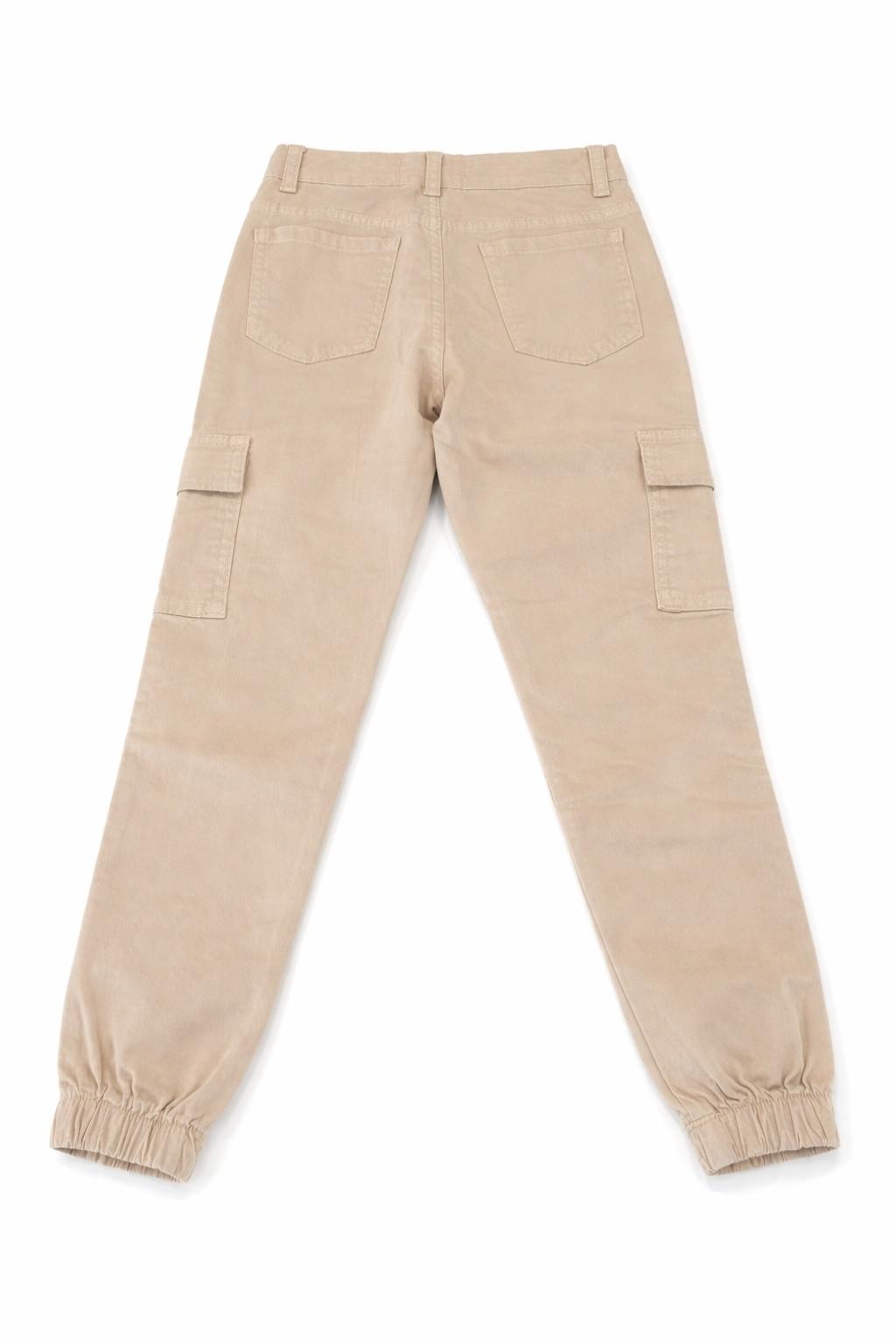 7-11 Yaş Erkek Çocuk Bej Kargo Pantolon