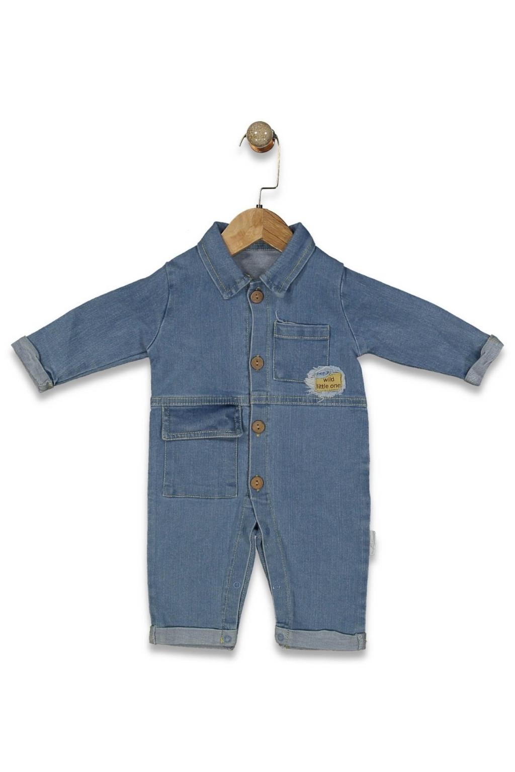 Kot Görünümlü Erkek Bebek Tulum (3-12 Ay)