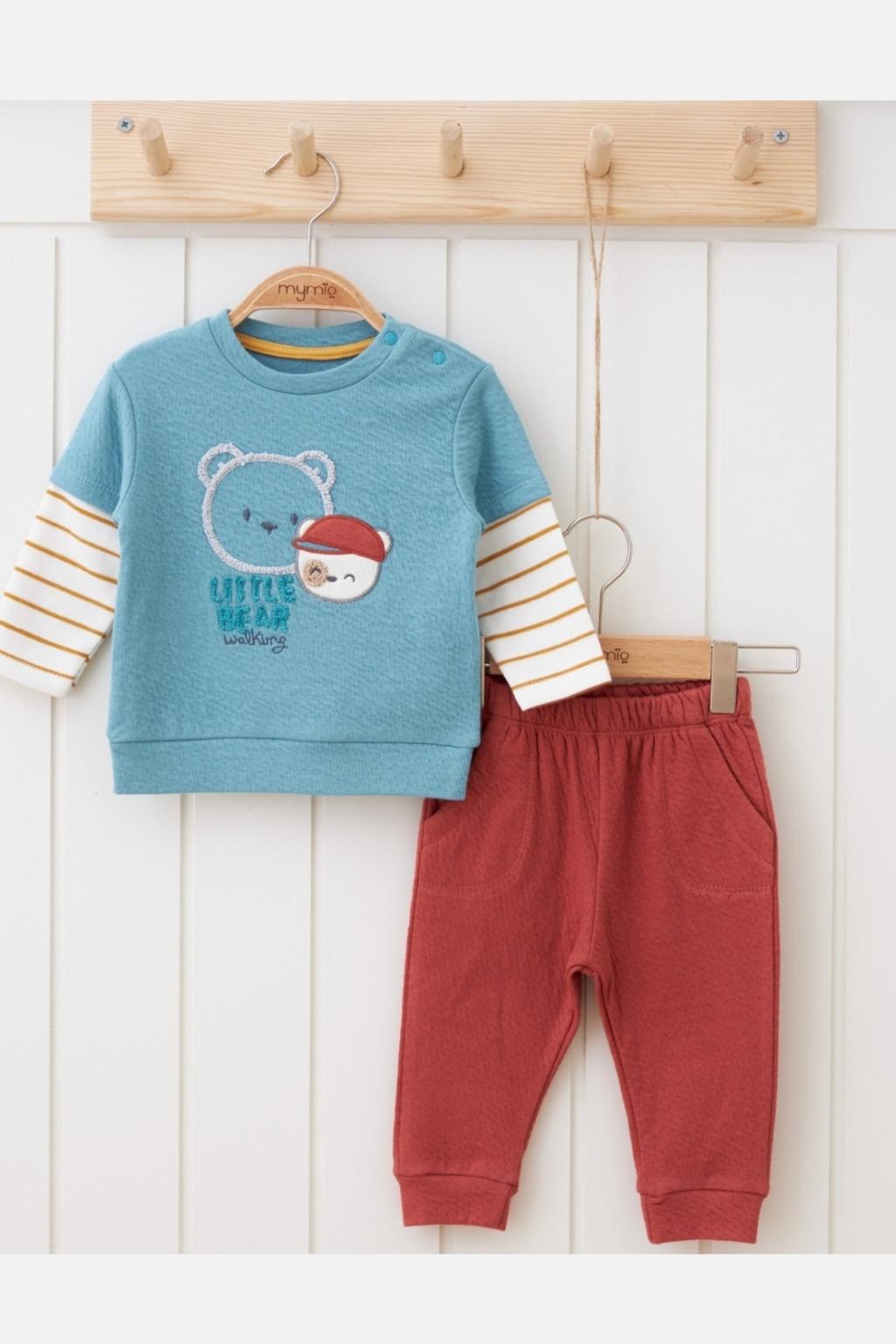 Little Bear Erkek Bebek 2’li Takım (6-24 Ay)