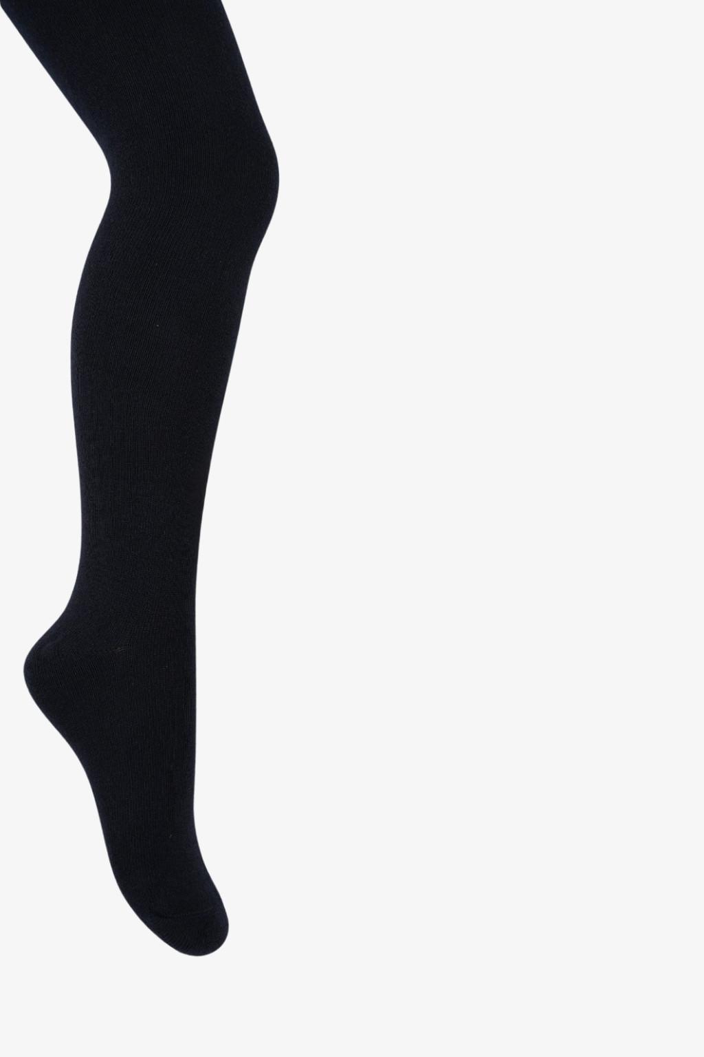 Kız Çocuk Siyah Külotlu Çorap (1-6 Yaş)