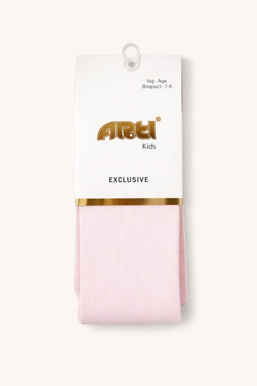 Kız Çocuk Pudra Külotlu Çorap (7-12 Yaş)