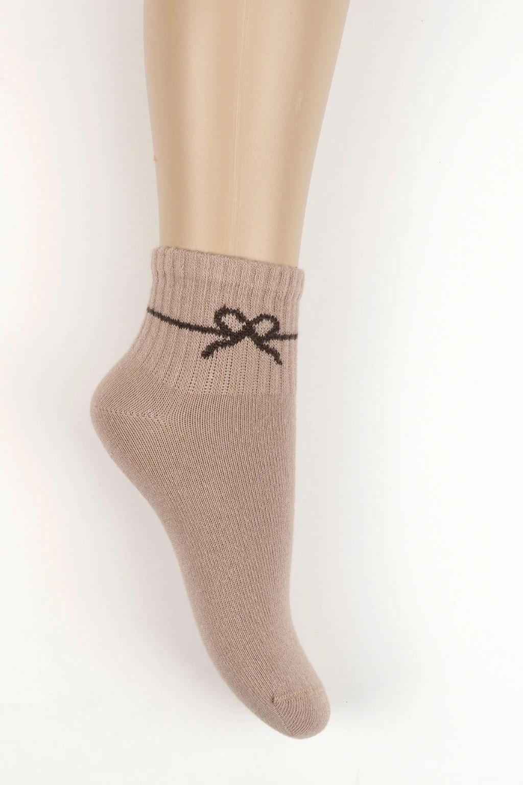 Kahve Kız Çocuk Soket Çorap 9-10 Yaş / 11-12 Yaş