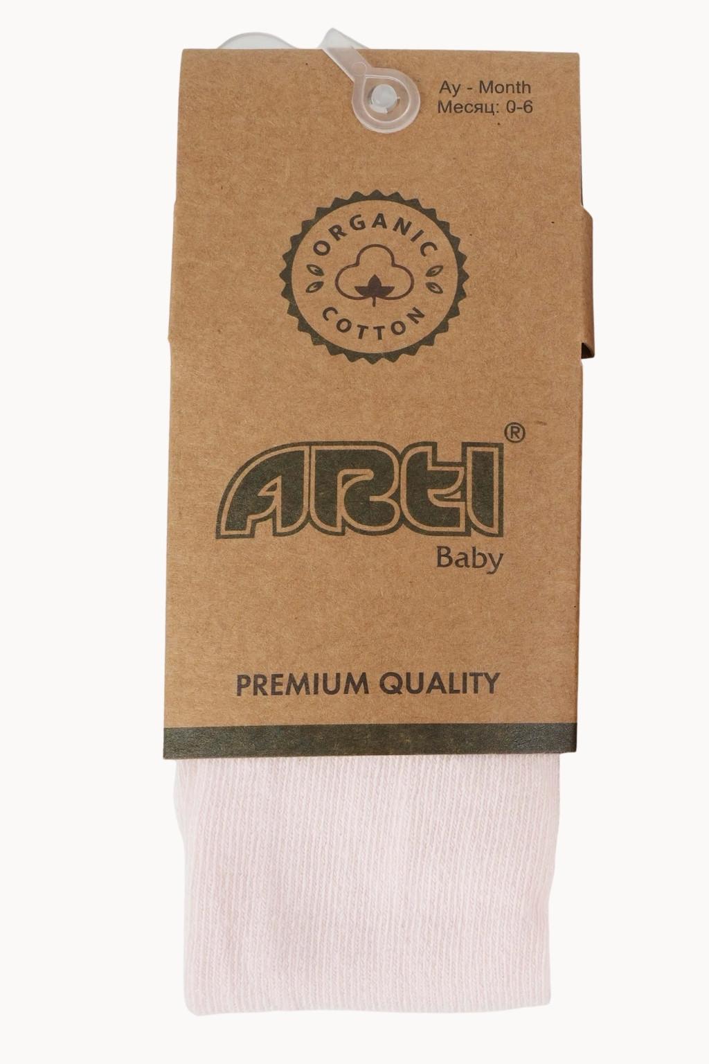 Çatıra Bebek Külotlu Çorap Pudra 0-18 Ay