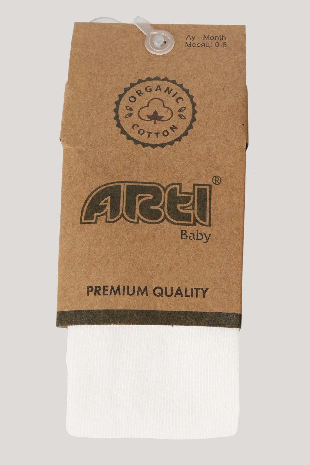 Çatıra Bebek Külotlu Çorap Krem 6-12 Ay