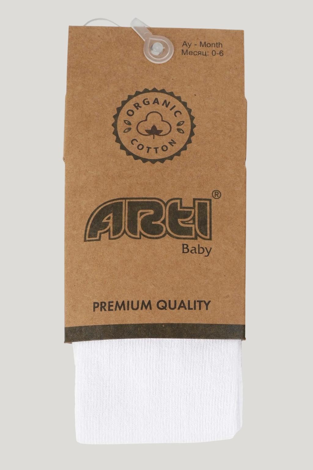 Çatıra Bebek Külotlu Çorap Beyaz 0-18 Ay