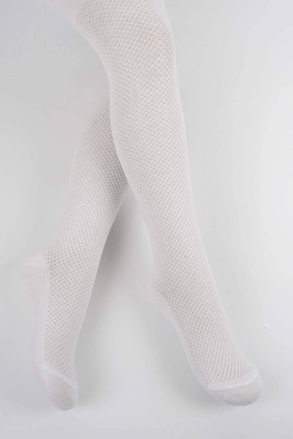 Lacoste Kız Çocuk Külotlu Çorap Beyaz 1-6 Yaş