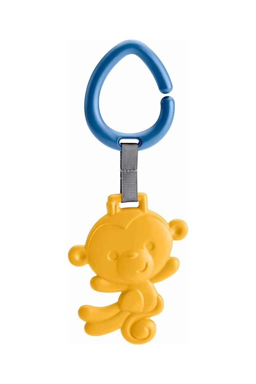 Bebek Silikon Diş Kaşıyıcı – Askılı Sevimli Maymun